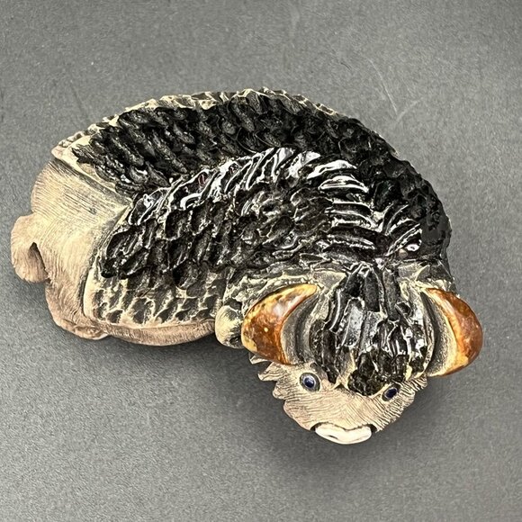 Artesania Rinconada Uruguay American Buffalo Version 2 Figurine #88 Ceramic Vtg - Picture 9 of 11